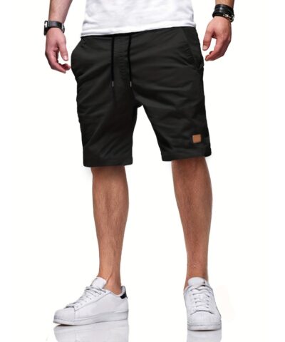 Men's Cut Off Drawstring Shorts