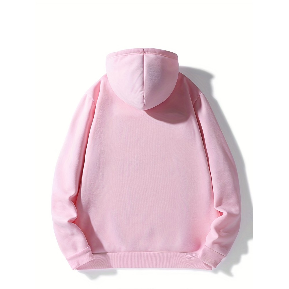 Hoodies For Men, Solid Color Hoodie, Men's Casual Pullover Hooded Sweatshirt With Kangaroo Pocket For Spring Fall, As Gifts - Image 2