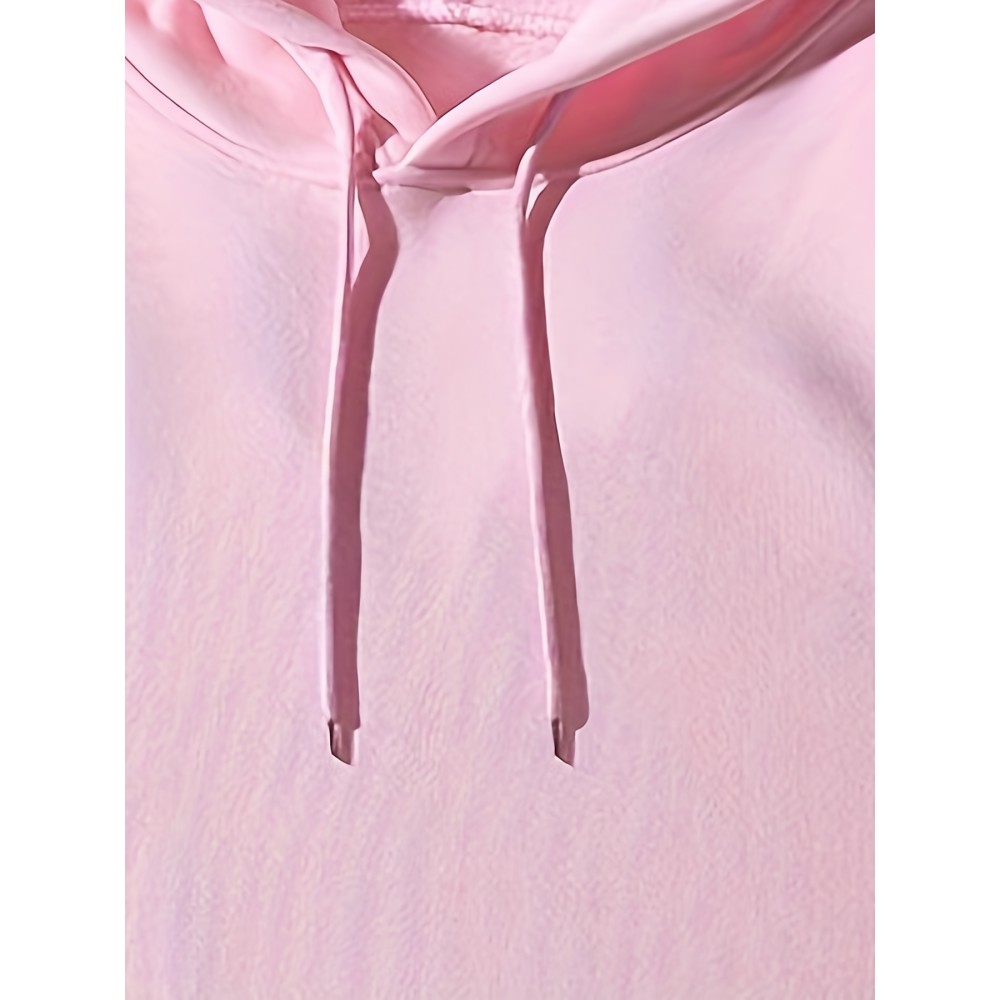 Hoodies For Men, Solid Color Hoodie, Men's Casual Pullover Hooded Sweatshirt With Kangaroo Pocket For Spring Fall, As Gifts - Image 3