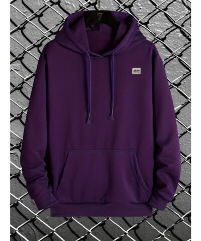 Men's Long Sleeve Pattern Print,Hoodies Street Casual Sports And Fashionable With Kangaroo Pocket Sweatshirt,Suitable For Outdoor Sports,For Autumn And Winter, Fashionable And Versatile