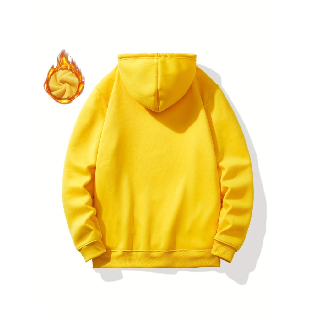 Funny I Paused My Game Print Hoodie, Cool Hoodies For Men, Men's Casual Graphic Design Pullover Hooded Sweatshirt With Kangaroo Pocket Streetwear For Winter Fall, As Gifts - Image 3