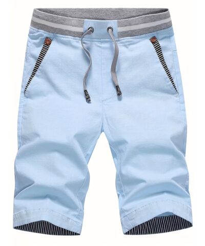 Mairines Men's Comfy Shorts, Summer Drawstring Casual Loose Shorts, Men's Summer Clothing, As Gifts For Men Daily Leisure Loungewear Outdoors