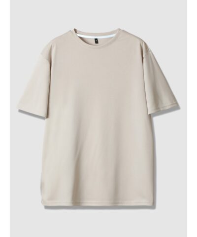 Men's Breathable Moisture-wicking Short Sleeve T-shirt For Spring And Summer