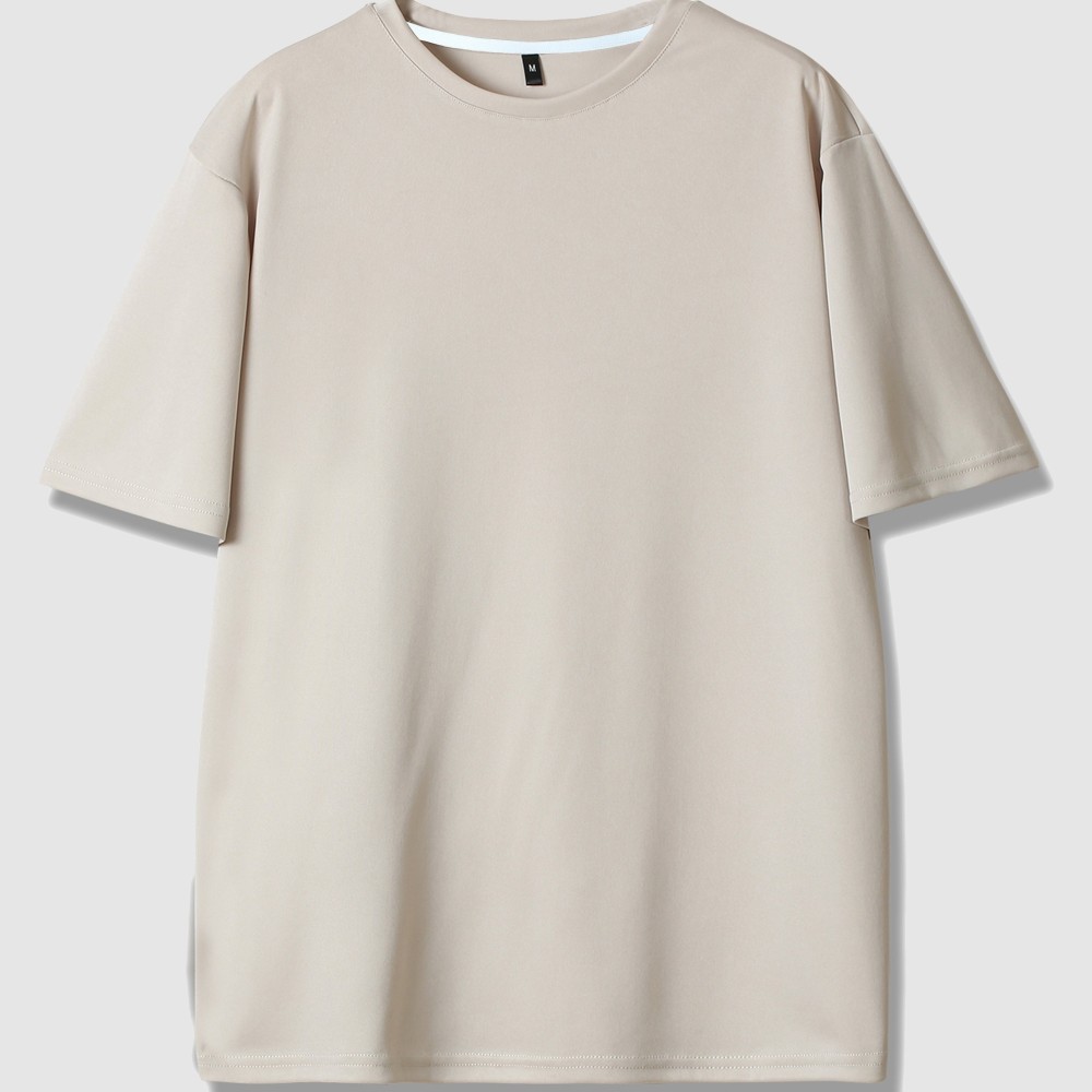 Men's Breathable Moisture-wicking Short Sleeve T-shirt For Spring And Summer - Image 6