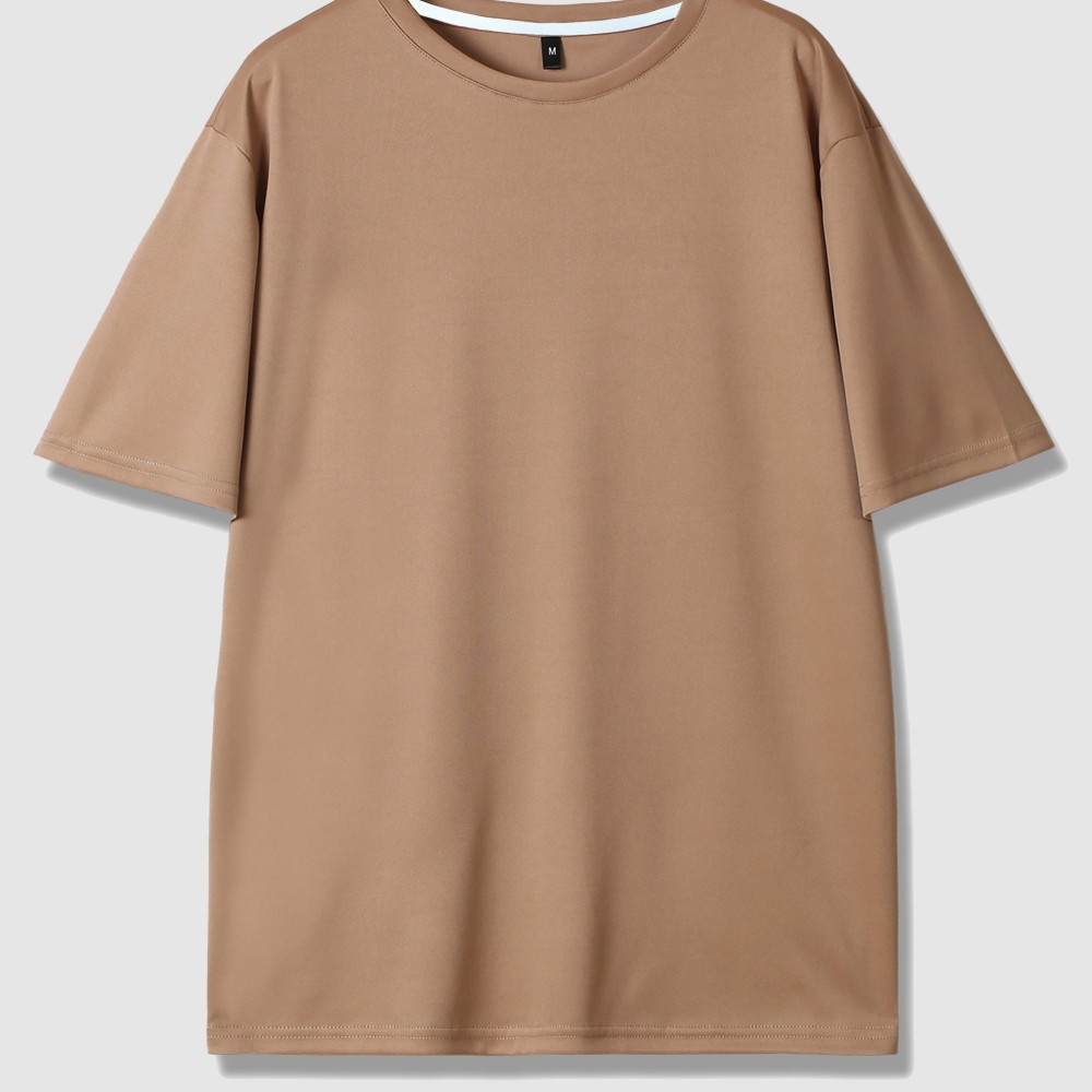 Men's Breathable Moisture-wicking Short Sleeve T-shirt For Spring And Summer - Image 7