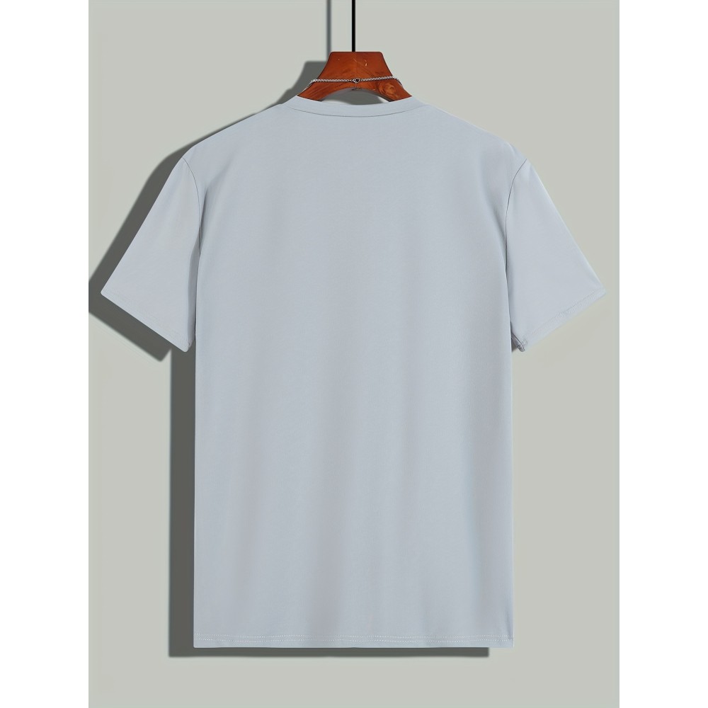 Cool Dressing Down Teddy Bear Print T Shirt, Tees For Men, Casual Short Sleeve Tshirt For Summer Spring Fall, Tops As Gifts - Image 2